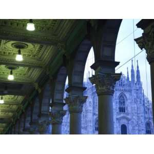  Lombardy, Milan, Piazza Del Duomo, Duomo, Cathedral, Dawn, Italy 