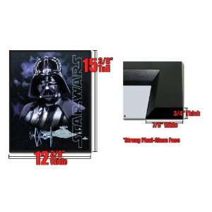 Framed Star Wars Poster Darth Vader Collage Postcard 