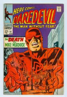 Daredevil #41 June 1968 VG/FN Death of Mike Murdock  