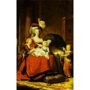  Marie Antoinette with Children Baby