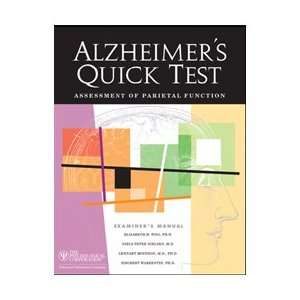  Alzheimers Quick Test (AQT) Complete Kit   Model 555759 