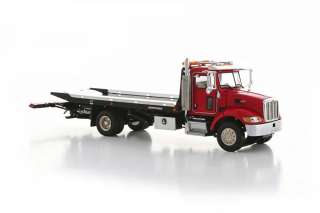 Peterbilt Jerr Dan Rollback Truck   RED   1/50 TWH  