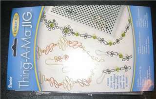 New Deluxe THING A MA JIG Wire Bending Kit Jewelry Tool  