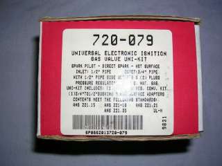 Robertshaw Uni Line 720 079 Universal Electronic Ignition Gas Valve 