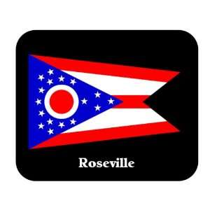  US State Flag   Roseville, Ohio (OH) Mouse Pad Everything 
