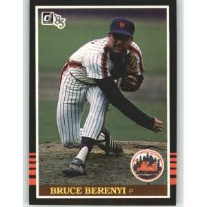  1985 Donruss #625 Bruce Berenyi   New York Mets (Baseball 