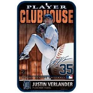  MLB Justin Verlander Detroit Tigers Sign *SALE* Sports 