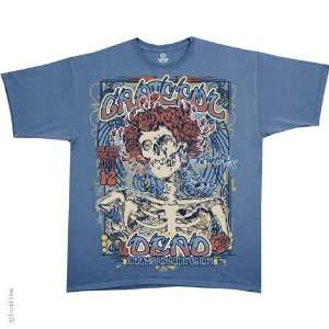 Grateful Dead Bertha Poster T Shirt (Blue), 2XL: Sports 