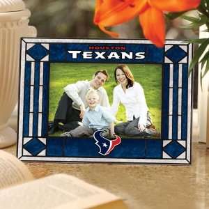  Houston Texans Art Glass Horizontal Picture Frame: Sports 