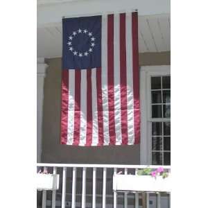  Betsy Ross Historical Flag USA Embroidered: Patio, Lawn 