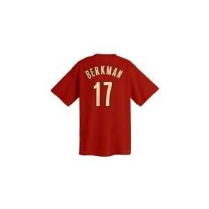  Lance Berkman T  Shirt Houston Astros MLB Majestic: Sports 