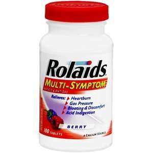   of 5 ROLAIDS Tab MULTI SYMPT BERRY 100 Tablets