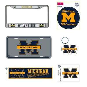  Michigan Wolverines NCAA Car Combo Pack: Sports & Outdoors