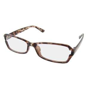   Leopard Printed Plastic Clear Lens Plano Glasses: Home Improvement