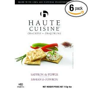 Haute Cuisine Saffron & Pepper, 4 Ounce (Pack of 6)  