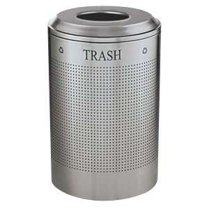   Designer Recycling Receptacle   Trash 26 Gallon (F