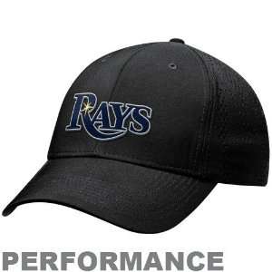  Nike Tampa Bay Rays Black Swoosh Performance Flex Fit Hat 