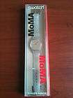 Swatch Watch MOMA Silver Limited Ed GZ406D MINT NIB