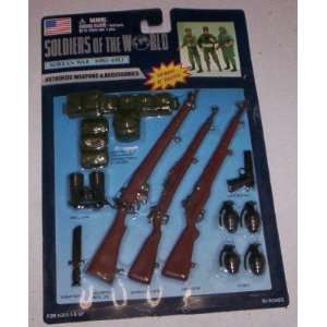  SOLDIERS OF THE WORLD SOTW Authentic weapons and 