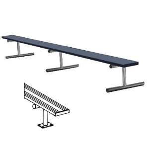  15 ft. Surface Mount Bench without Back   Red: Patio, Lawn 