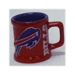  2 Buffalo Bills Mini Mug Shot Glasses *: Sports & Outdoors