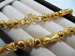 100% Authentic 999 24K Yellow Gold necklace chain /100g 60cm /24 L 