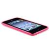 Pink Flower Case+Car+Wall Charger for iPod touch 4 G OS  