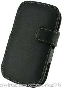   black Leather Case Cover for Sprint Motorola Photon 4G MB855  