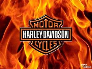 Harley Davidson Motorcycles Edible Image Cake Topper Personalized 1/4 
