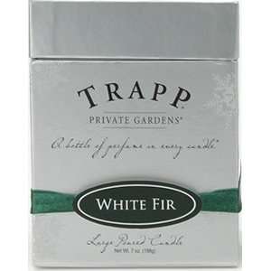  Trapp Private Gardens White Fir Scented Candle