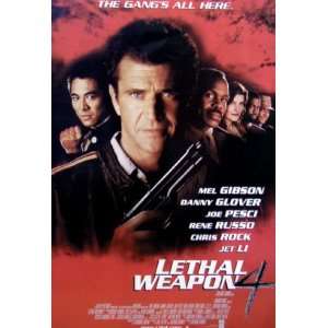  LETHAL WEAPON 4   Movie Poster