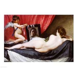   Venus Finest LAMINATED Print Diego Velazquez 24x18