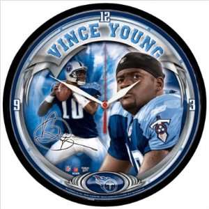   Clock   Tennessee Titans and Vince Young 