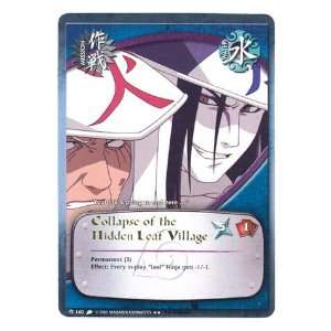   160 Collapse of the Hidden Leaf Village Rare Card: Toys & Games