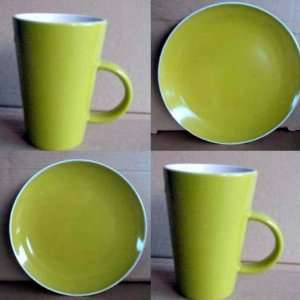 Ceramic ArtTM  Classical Antique Yellowgreen Ceramic Tableware 3 