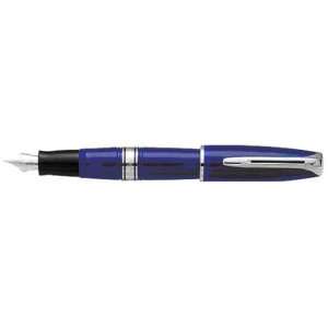  Waterman Charleston Blue CT Bold Point Fountain Pen 