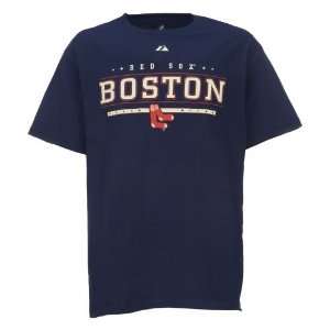   Majestic Mens Boston Red Sox History Remix T shirt: Sports & Outdoors