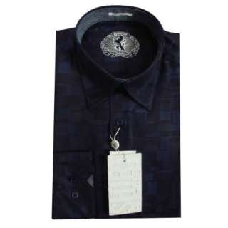  Bugatchi Woven Button up LS3939D87S MIDNIGHT Limited SHAPED FIT Shirt