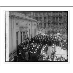Historic Print (L): Royal Belgian Band at White House, 3/21/29:  