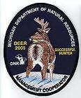 2005 MICHIGAN DNR SUCCESSFUL DEER HUNTER PATCH  HUNTING LICENSES 
