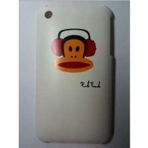 White Monkey Designer [2] Snap Slim Hard Protector Case Back Cover for 