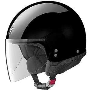  Nolan N30 Outlaw Half Helmet   Medium/Black Automotive