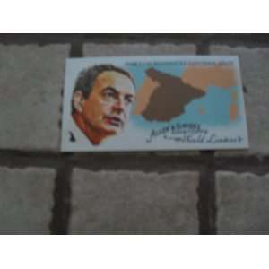   Leaders Jose Luis Rodriguez Zapatero #Wl41 Mini Card: Everything Else