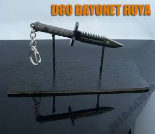 MINIATURE Bayonet knife keychain ring gift M9 D80 huya  