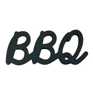    Wood Sign Decor for Home or Business Word BBQ 