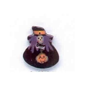  Mill Hill Button   Witch (Special Order): Arts, Crafts 