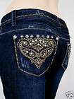 women la idol skinny jeans paisley embroidery brown bold stitch