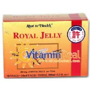  Royal Jelly 300 mg, 10 Vials, From Hsus Ginseng Health 
