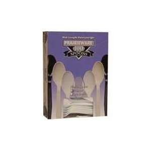  Clear Heavyweight Mid Length Spoon   5.53 in. Kitchen 