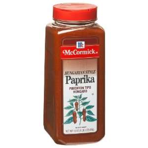 McCormick Paprika, Hungarian Style, 18 Ounce Unit  Grocery 